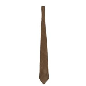 Umberto Bossi all silk 59in mens tie gold/yellow geometric design‎ B2